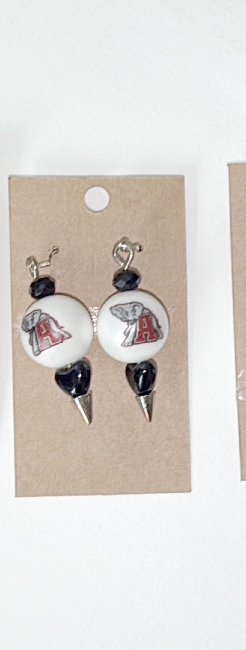 University of Alabama beaded dangle earring's