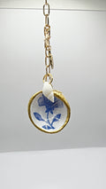 Blue Floral Shell Key Chain & Bag Charm – A Touch of Coastal Charm for Your Everyday Carry (Copy)