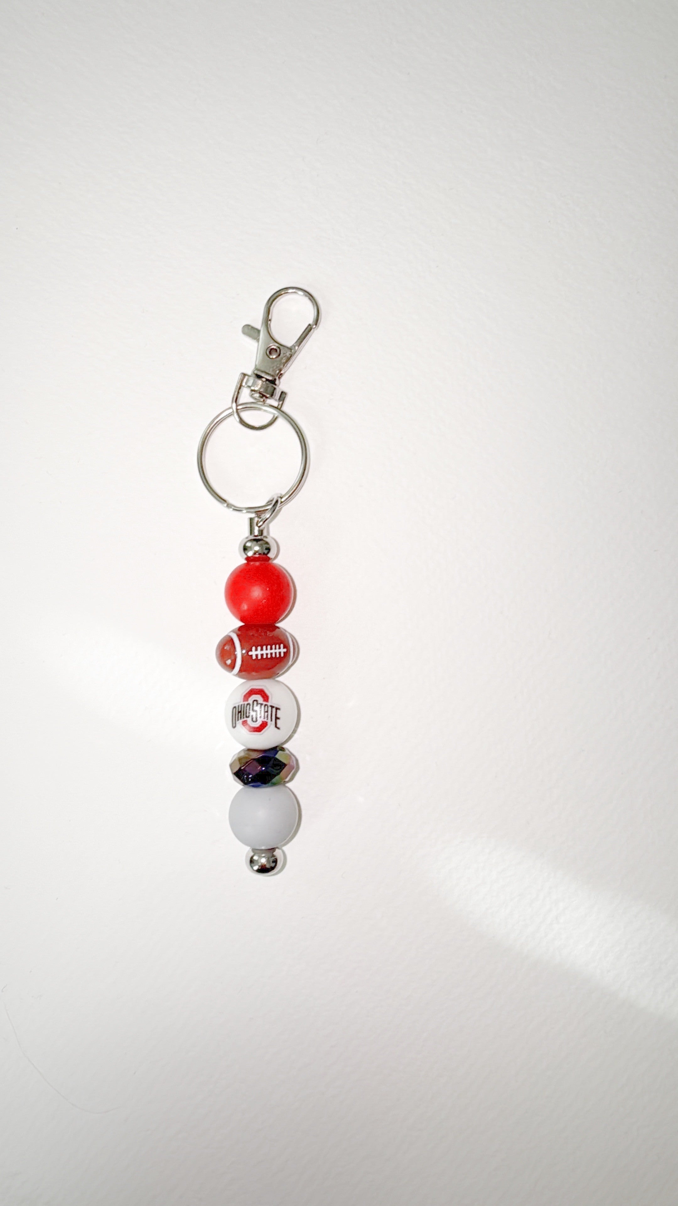 Ohio State Key chain/ bag charm dangle